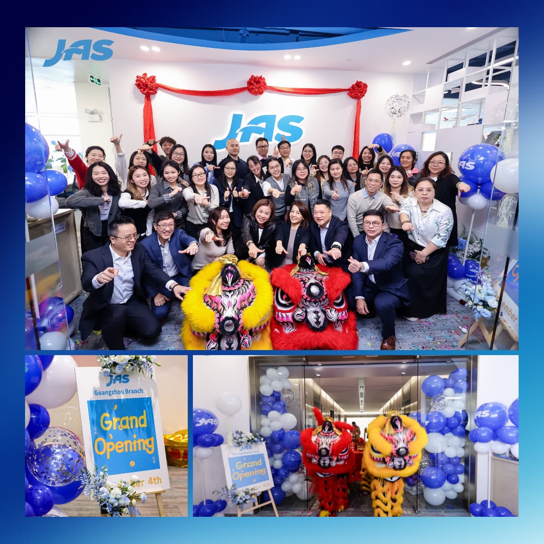 JAS Opens New Guangzhou Office