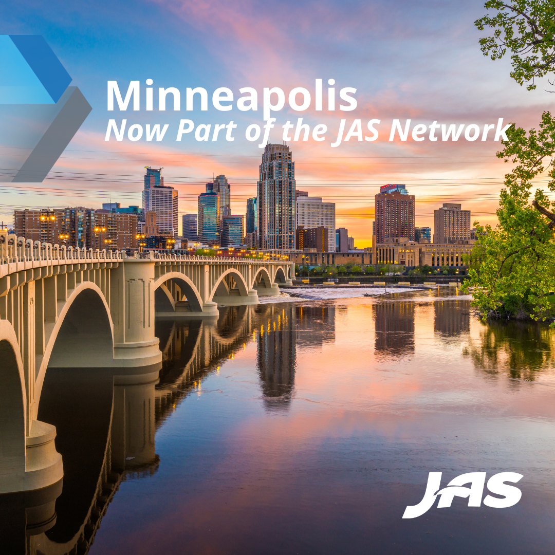JAS Expands Upper Midwest Footprint with New Minneapolis Office